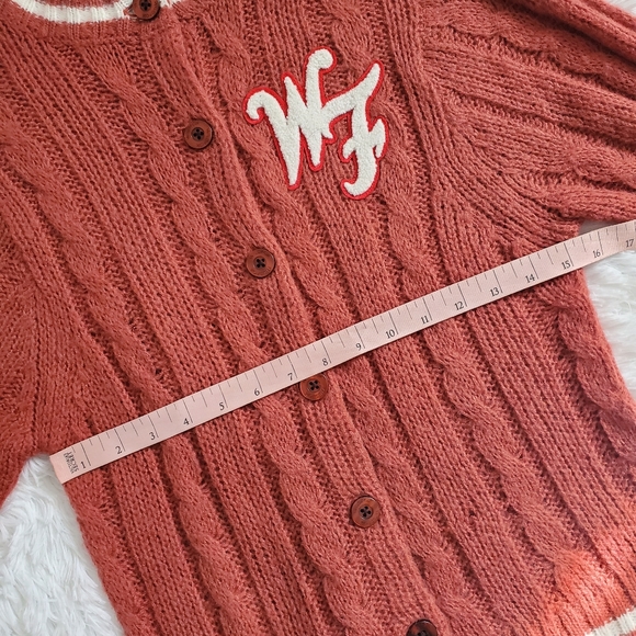 Wildfox Button Up Cardigan RARE Sample Sale Item Size S - Picture 7 of 9